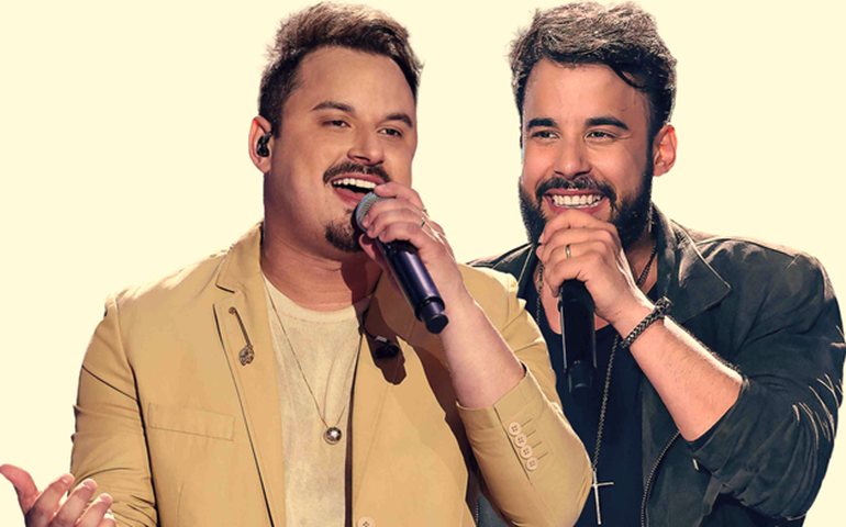 Clayton e Romário gravam DVD “Por Vocês” com Jorge & Mateus e Zé Neto & Cristiano
