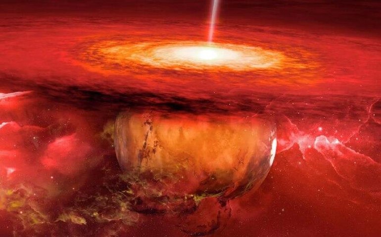 Sonda da Nasa detecta primeiro sinal de rádio em Marte ligado a descargas elétricas