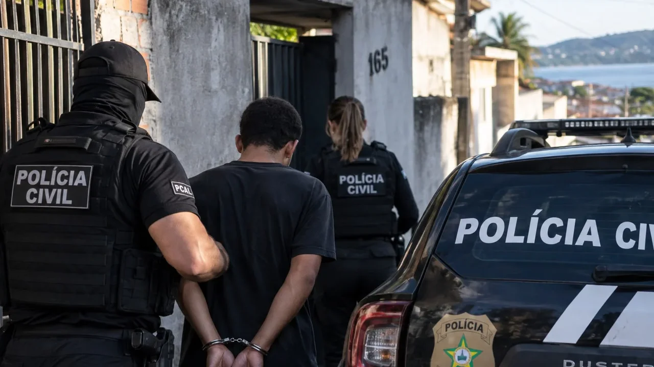 Jovem de 23 anos é preso em Maceió suspeito de sextorsão e crimes contra adolescentes