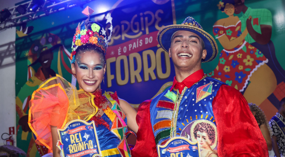 rei e rainha forró / Foto: Foto: Arthuro Paganini/ Governo de Sergipe