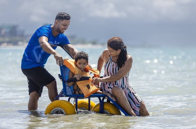 Projeto Praia Acessível começa a integrar pacotes de viagens de agência internacional