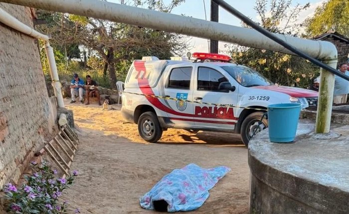 Corpo retirado de dentro da cisterna na zona rural de Mata Grande