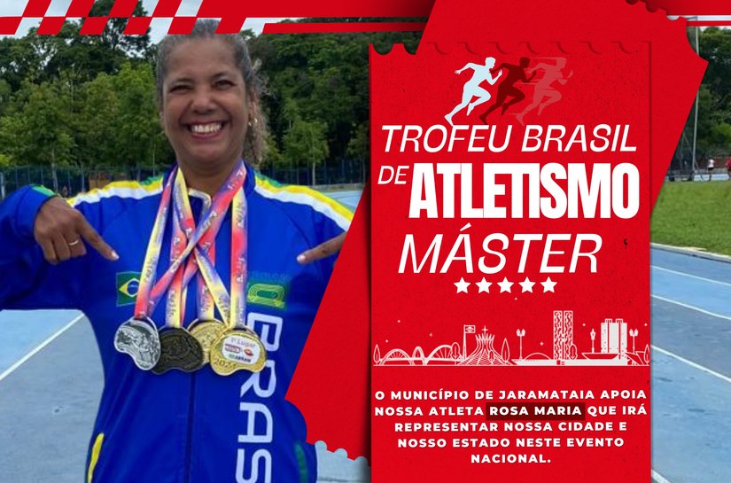 Atleta alagoana vai representar o estado no Troféu Brasil de Atletismo Máster em Brasília