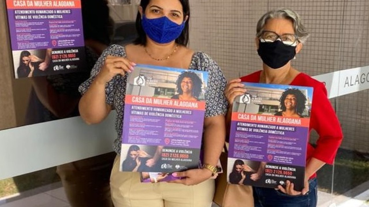 TJAL divulgará cartazes sobre Casa da Mulher em estabelecimentos comerciais