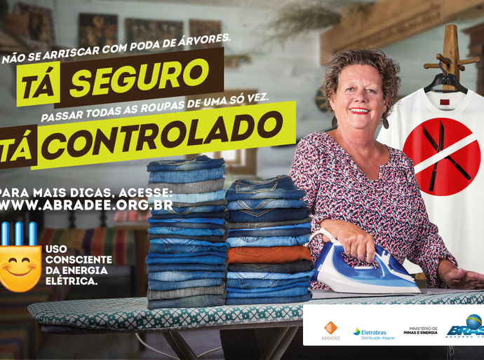 Semana de Segurança: Eletrobras orienta para galhos em contato com a rede elétrica