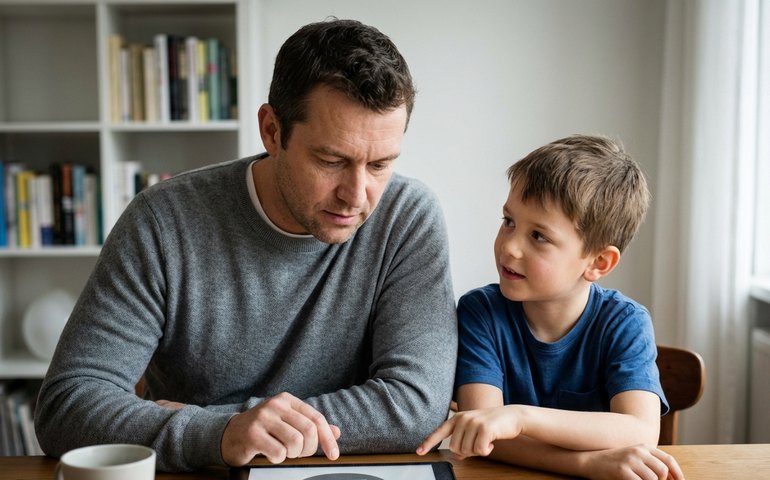 Homem que sofreu dois AVCs recebe ajuda do filho de 8 anos para voltar a falar; momento emociona a web