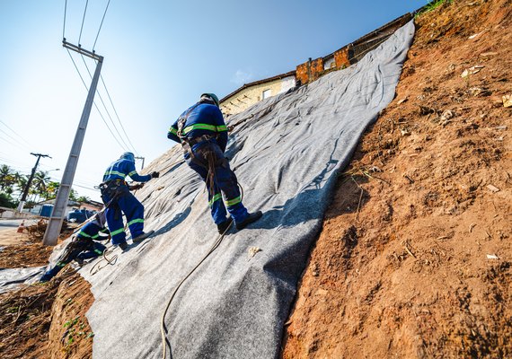 Tecnologia contenção já chegou em 13 de encostas