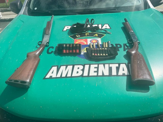 PM-AL recolhe 11 armas de fogo e resgata cerca de 400 aves silvestres em Alagoas