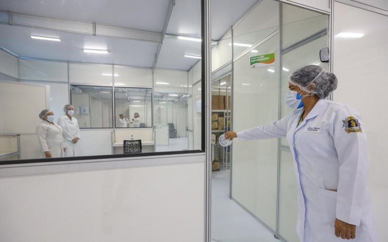 Central de Triagem no Shopping Pátio atende 992 pessoas na primeira semana