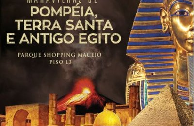   Com múmias e corpos petrificados, exposição inédita traz “Maravilhas de Pompéia, Terra Santa e Antigo Egito” ao Parque Shopping