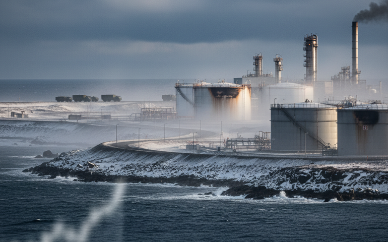 Petróleo fecha em alta com tensões na Groenlândia e dólar mais fraco