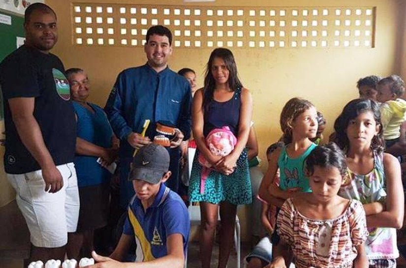 Projeto promove prevenção em saúde bucal para crianças de Olho D'Água Grande