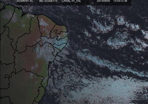 Previsão é de chuva para este fim de semana em Alagoas