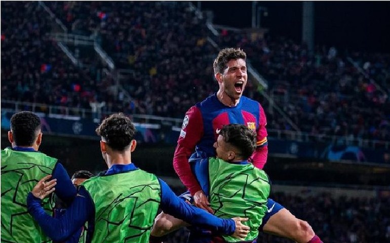 Barcelona vai às quartas da Liga dos Campeões; Convocados perdem pênaltis e Arsenal se garante
