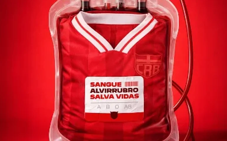CRB lança ação solidária de doação de sangue em parceria com o Hemoal