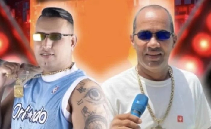Cantor Oseano (de camisa branca) não resistiu aos ferimentos e MC Thiaguinho foi resgatado em estado grave