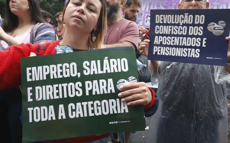 Professores da rede estadual de São Paulo paralisam atividades nesta quinta e sexta-feira