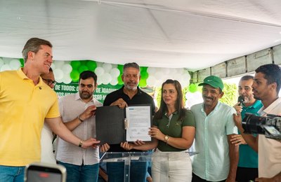 Arthur Lira viabiliza mais obras de pavimentação em Joaquim Gomes e reforça seu compromisso com o município e com a Zona da Mata
