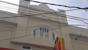 WhatsApp Image 2022-05-04 at 16.54.26.jpeg / Foto: Imagem atual da fachada do antigo Cine Rio Branco. Foto: Anderson Bruno.