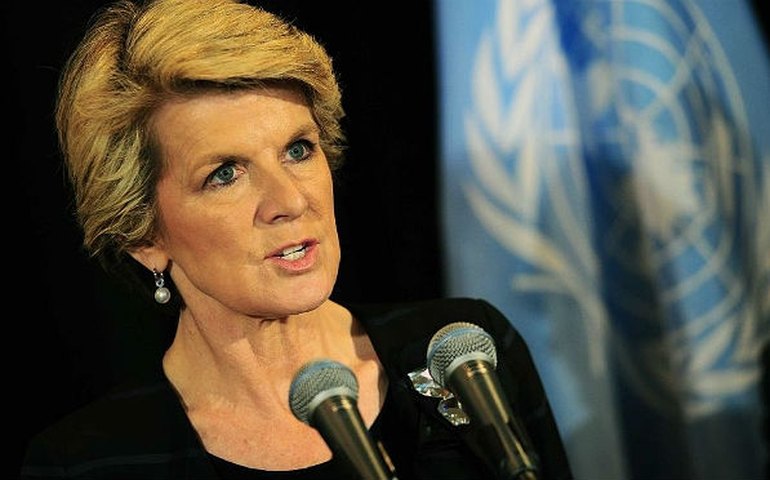 Chanceler australiana considera pena de morte uma aberração