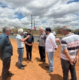 Governo de Alagoas inspeciona trecho final da duplicação de via que liga Palmeira/Igaci