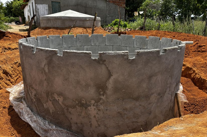 Governo de Alagoas inicia construção de cisternas em Palmeira dos Índios