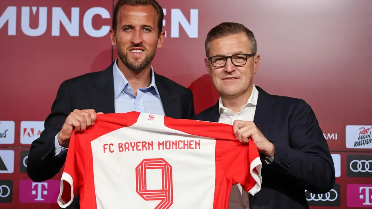 Harry Kane é apresentado oficialmente no Bayern: 'Quero brigar por títulos todos os anos'