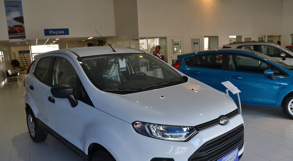 New Ecosport e Fiesta são apostas de vendas para o Mega Feirão/ Foto: Daniel Nascimento