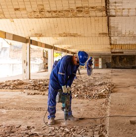 Mercado da Produção segue em funcionamento durante obras de reforma