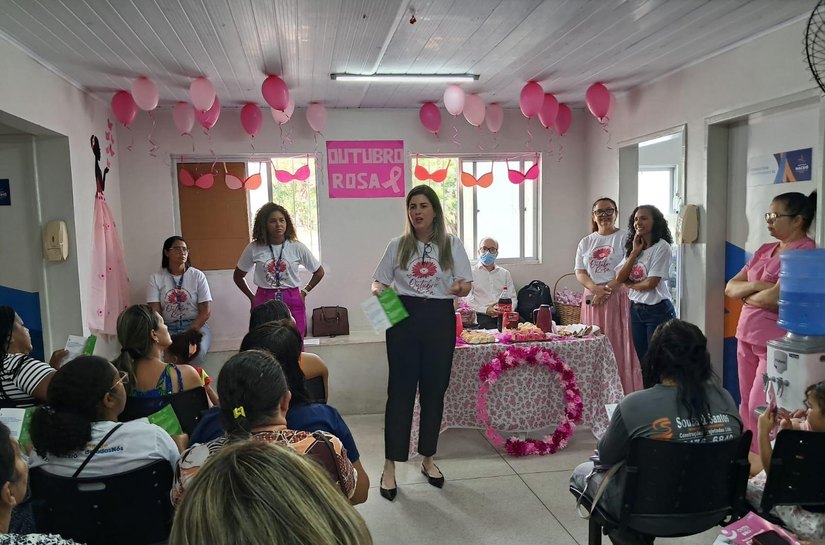 URS Maria da Conceição Paranhos realiza dia D de prevenção ao câncer de mama