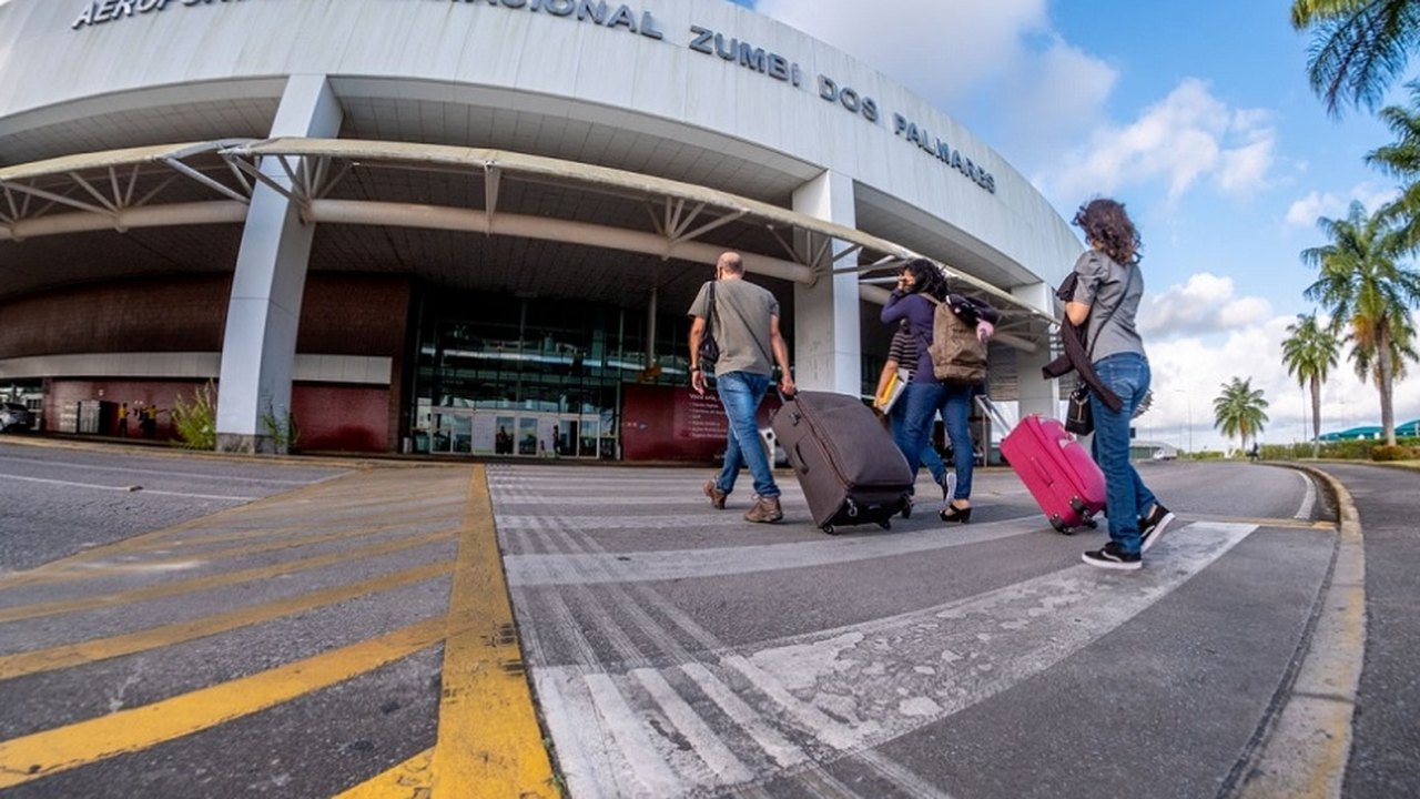Alagoas passa a receber cerca de 75% da malha aérea pré-pandemia em dezembro