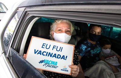Maceió inicia hoje 3ª dose para pessoas com 60 anos ou mais e trabalhadores da Saúde