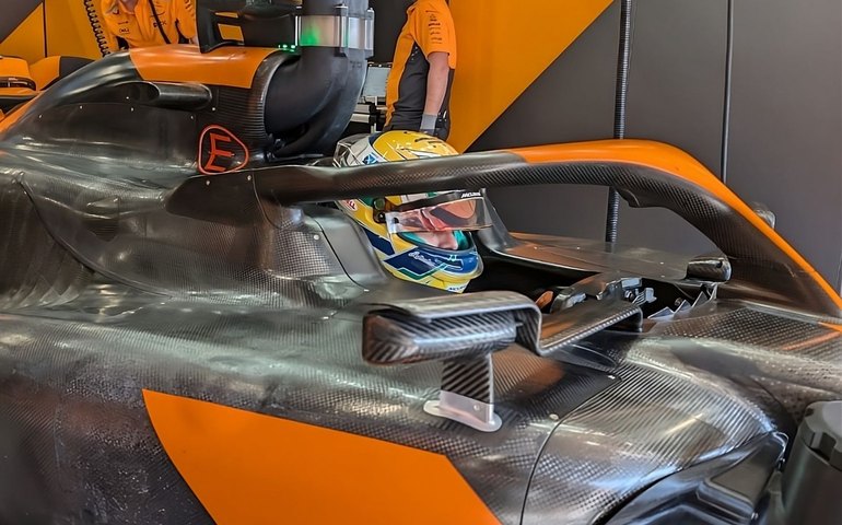 Gabriel Bortoleto testa McLaren na Áustria e busca espaço na Fórmula 1 em 2025