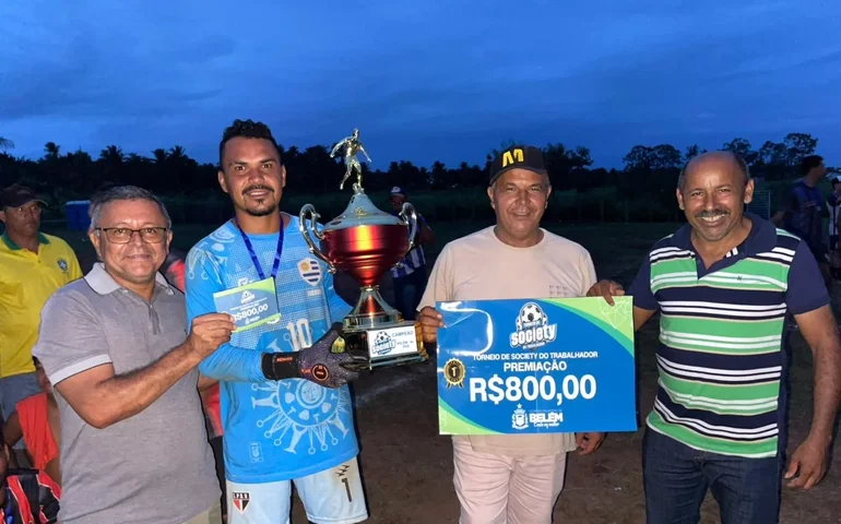 Prefeitura de Belém movimenta atletas com Torneio Society do Trabalhador
