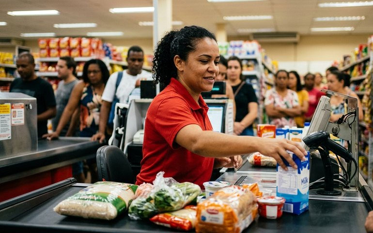 Vendas no comércio varejista avançam 0,6% em fevereiro e atingem novo recorde