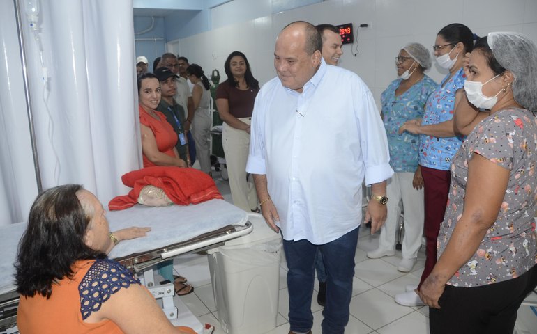 Secretário de Saúde visita Hospital Municipal de Batalha e avalia viabilidade técnica para implantar Unidade de Pré-natal de Alto Risco