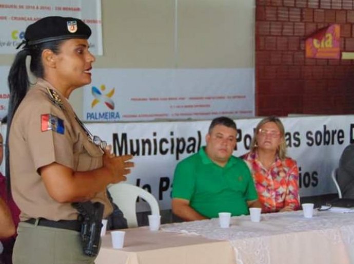Tenente-coronel Fátima Basílio, pioneira no comando de Batalhão em Alagoas