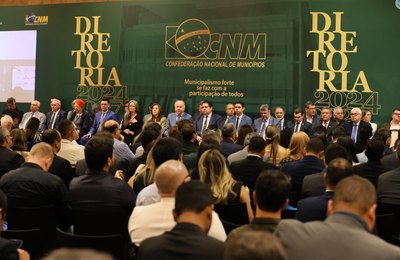Nova diretoria da CNM para o triênio 2024-2027 toma posse