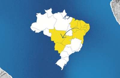 Nordeste é a região do Brasil onde a população menos cresceu em 10 anos