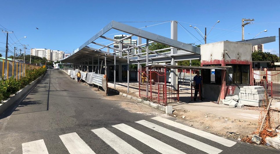 terminais em obras