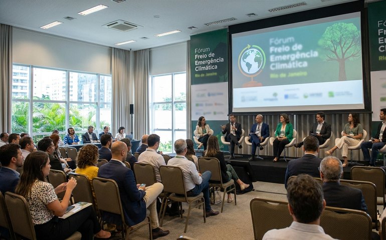 Semana do Clima no Rio: TV Globo lança campanha de conscientização ambiental no Fórum Freio de Emergência Climática