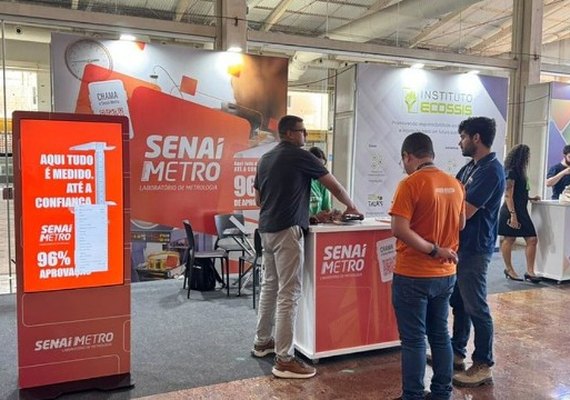 SENAI Metro marca presença no Congresso Nacional de Metrologia
