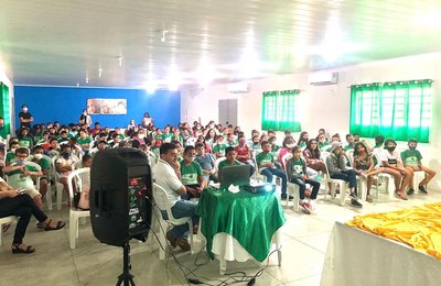 Secretaria de Meio Ambiente realiza palestra para alunos do município de Palmeira dos Índios 