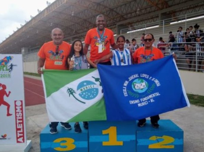 Atletas de Murici conquistam oito medalhas de ouro no JEAL em classificação recorde