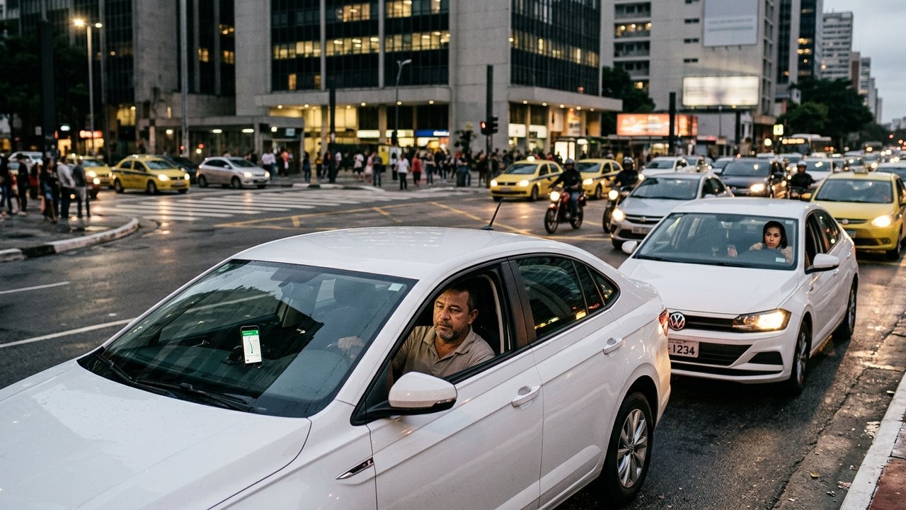 Programa de crédito para motoristas de apps e taxistas terá até R$ 30 bilhões