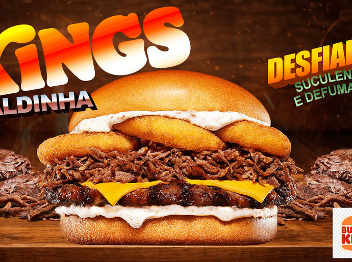 Burger King® apresenta King Fraldinha e reforça democratização de ingredientes premium com a linha The Kings