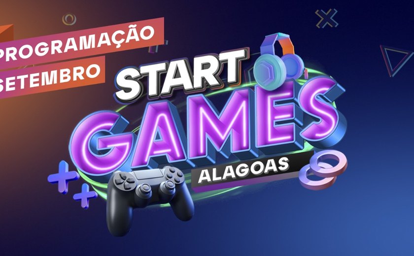 Programação do Start Games traz workshops para desenvolvedores e empreendedores de games em Alagoas