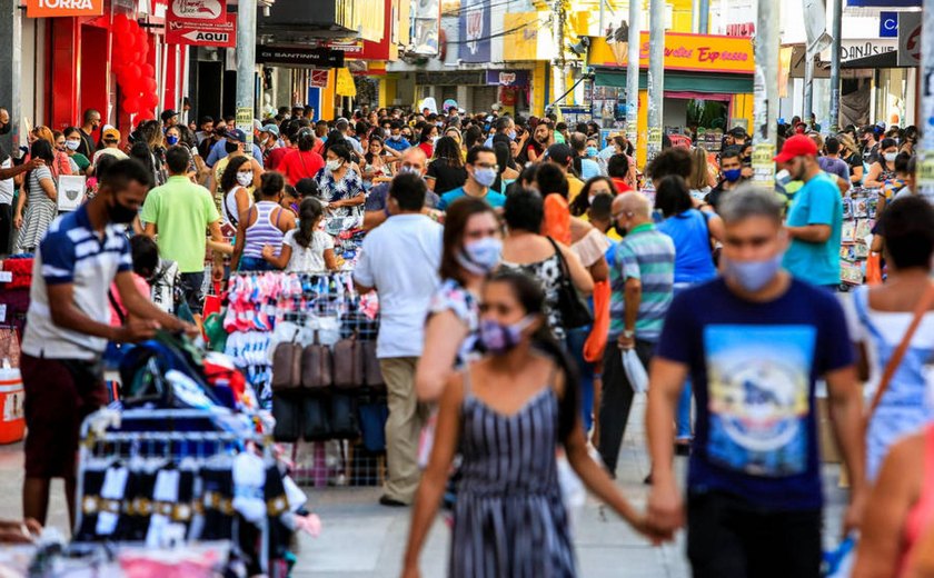 Aumento da renda do trabalhador e queda do desemprego elevam vendas do comércio de Alagoas