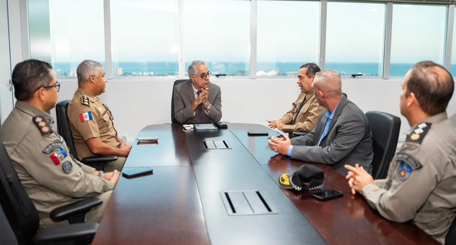 Presidente do TRE se reúne com comando da PM para alinhar ações de segurança para o segundo turno