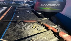 Apreensão de arma  / Foto: PMSE